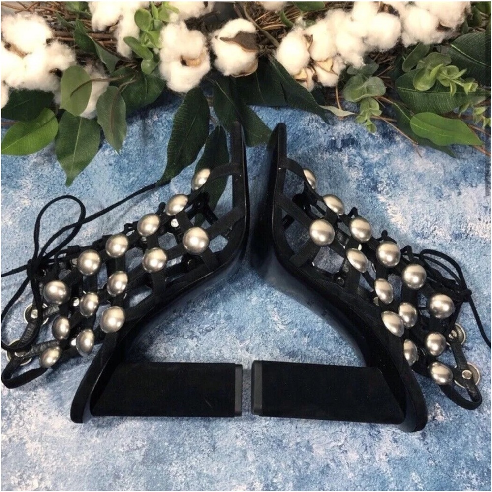 NWOT ALEXANDER WANG Rubie Suede Gladiator Sandals, US Size 7